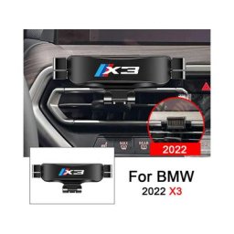 2018-2022 pour bmw X3 G01 E83 F25 support de téléphone portable de voiture supports d'aération