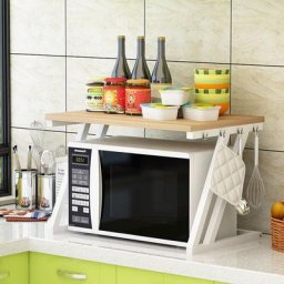 Hofuton Étagère de Cuisine Support de Micro Onde Etagère à Micro-Ondes Support de Four à