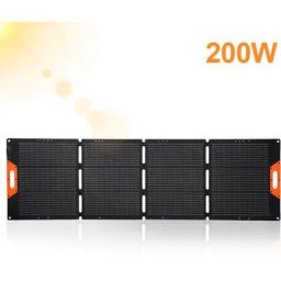 Panneau Solaire Pliable Chargeur de Sac Solaire Centrale de Batterie Portable pour Camping et