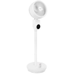 Ventilateur sur pied Vonroc Luxueux 50W 3 vitesses D98cm Blanc Télécommande inclue