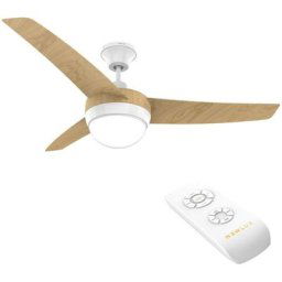 Ventilateur de plafond avec lumière et télécommande W420 Marron - Marron - Newlux