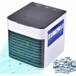 Usb Climatiseur Portable, usb Ventilateur Refroidisseur d'air Portable 3 en 1 Réglable Air