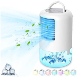 Mini Ventilateur Climatiseur Portable Refroidisseur d'air Appareil de Conditionnement d'air pour