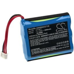 Vhbw - Batterie compatible avec Clarke-Tech ct Triple outil de mesure (2600mAh, 11,1V, Li-ion)