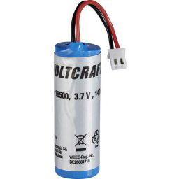 VOLTCRAFT 18500 18500 Accu Li-ion de rechange type 18500 1 pc(s)