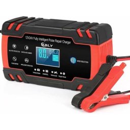 Chargeur de batterie de voiture 8 a, 24 v et 12 v Chargeur de batterie automobile, chargeur