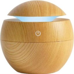 Humidificateur Diffuseur Arôme Ultrasonique led Huiles Diffuseur Bois Parfum Lampe Parfum Huile Air