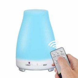 Diffuseurs d'Huiles Essentielles Electrique 200Ml Humidificateurs à Diffuseur d'Aromathérapie avec