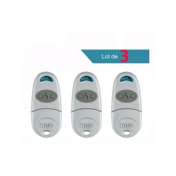 Telecommande d'origine Came TOP432NA 3 pieces. Frequence de code fixe 433,92 MHz