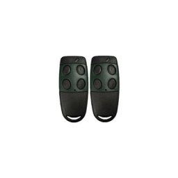 Cardin - Lot de 2 télécommandes s449 qz4 verte - 433.92 mhz, code tournant - s 449 qz/4
