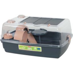 Cage pour hamster en plastique recyclé Ehop - Rose