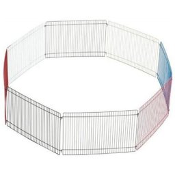 Enclos extérieur pour petits animaux de compagnie 34x23cm Chromé Kerbl Argent