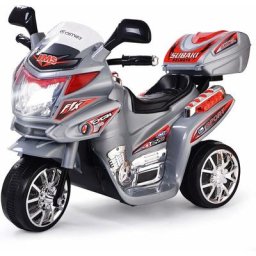 Moto Electrique pour Enfants Scooter 6 v à 3 Roues avec Phares led 37-84 Mois Charge max.:25 kg