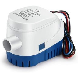Pompes de Cale, Pompe de Cale Automatique 12V 1100GPH Pompe à Eau Liquide Silencieuse Automatique