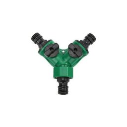 3/4'Y Distributeur 2 Voies pour Tuyaux d'arrosage, Répartiteur d'eau pour Tous Les Robinets,