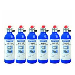 KDT - Aérosol à air comprimé wsd 400 (6 pièces) max. 600 ml aluminium rechargeable Buses