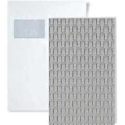 1 échantillon S-24956 Wallface rattan 20 Silver structure Collection échantillon Panneau mural au