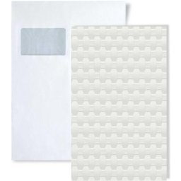 1 échantillon S-24954 Wallface rattan 20 Snow White structure Collection échantillon Panneau mural
