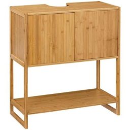 5five - Meuble vasque 2 portes Lab n modul bambou - 5 five simply smart - Bambou