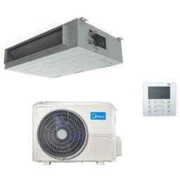Climatiseur Midea inverter 12000 btu R-32 MTIU-12FNXD0 avec commande filaire a++ wi-fi en option