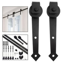 Kit de porte coulissante système coulissante Ferrure pour Système pour Portes Coulissantes avec
