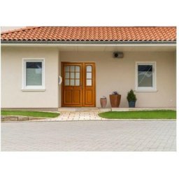 Porte d Entree Tiercee Vitree 'Marine' Dimension 215 x 130 Poussant Gauche (Cotes Tableau) Gd