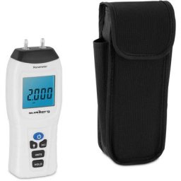 Manomètre Numérique Différentiel Testeur De Différence De Pression lcd 11 Unités - Blanc