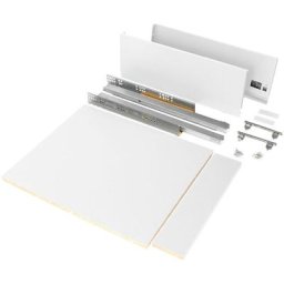 Kit de tiroir pour cuisine et salle de bain Vertex de hauteur 178 mm avec panneaux incluses.