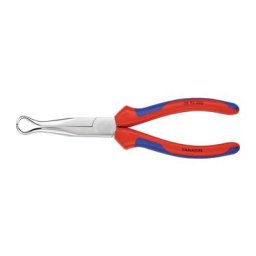 38 95 200 Pince de mécanicien chromée avec gaines bi-matière 200 mm - Knipex