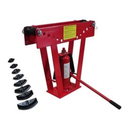 Cintreuse de tuyaux hydraulique avec 8 matrices 16 tonnes Vidaxl