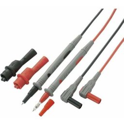 Swyeoot - Set de cordons de mesure de sécurité 1.20 m noir, rouge voltcraft MS-2 - noir, rouge