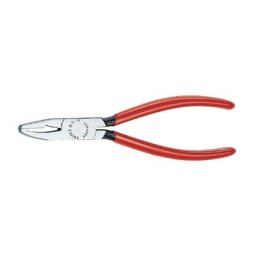 Pince à gruger le verre l. 160 mm largeur de mors 9,5 mm tête polie revêt. en pl 9151160