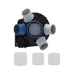 Kit vmc simple flux autoréglable à détection d'humidité Agalina - Sauter