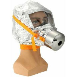 Masque anti-incendie Masque d'évacuation d'urgence Masque à oxygène Masque à gaz de fumée Ménage