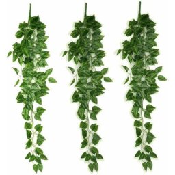 Artificielle Lierre Grimpant Plante,3 Pièces Plante Artificielle à Suspendre pour Intérieure
