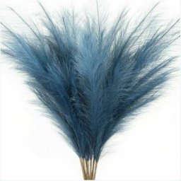 10-Pcs 2 ft Artificielle Pampas Herbe Grand Grand Fluffy Faux Scirpe Roseau pour Vase Remplisseur