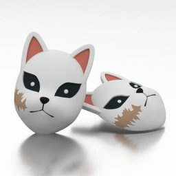 Broche de masque Kimetsu No Yaiba Sabito broches en émail en renard Kawaii uniques pour