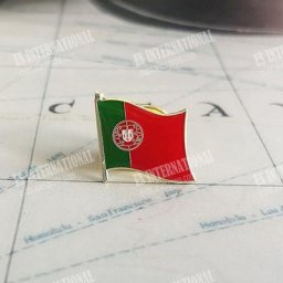 Portugal Portuguesa National Feel Revers Pins Crystal Election Xy Metal Enamel Danemark ge Paint