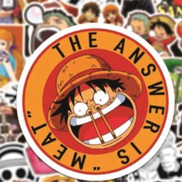 10/30/50pcs UNE PIÈCE Étanche Autocollants D'anime Graffiti BRICOLAGE Planche À Roulettes Ordinateur