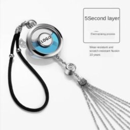Désodorisant pour logo de voiture diffuseur de parfum pendentif de parfum de rétroviseur