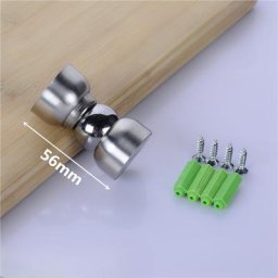 Mini butée de porte magnétique en acier inoxydable ultra-courte supports cachés quincaillerie de