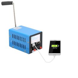 Manivelle Dynamo Portable d'extérieur chargeur USB d'urgence générateur de survie d'urgence