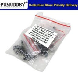 Kit de puzzles électrolytiques en aluminium 120 UF-0.22UF 12 valeurs x 10 pièces = 470 pièces