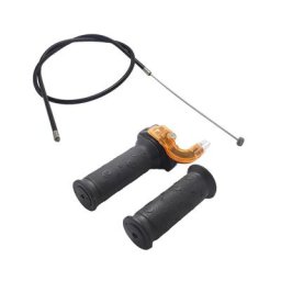 Accélérateur d'accélérateur torsadé poignée à 3 étages câble pour mini moteur 47cc 49cc mini