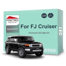 Kit d'éclairage intérieur de voiture Led ampoules Canbus sans erreur pour Toyota FJ Cruiser