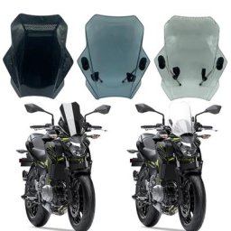 Moto Réglable Pare-Brise Pare-Brise Pour BMW G310R R1150 F800R KAWASAKI Z650 Z900 Z1000 Z800 Z750