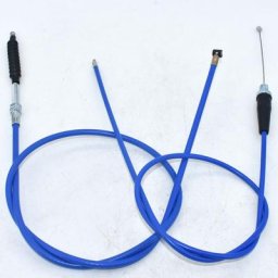 Câble d'embrayage d'accélérateur bleu pour moteur horizontal de moto Pit chinois D343 XR50 CRF50