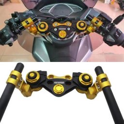 SEMSPEED-Kit de poignée de montage de guidon de moto tube extensible gratuit convient pour Honda