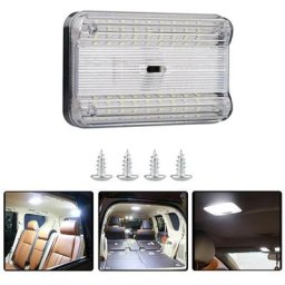 Kit d'ampoules LED blanches pour voiture camion véhicule auto breton toit plafond intérieur