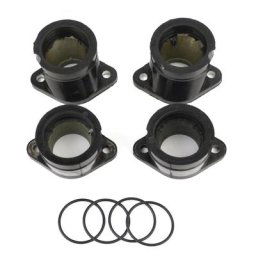 Artudatech 4x Carb de botte d'admission de carburateur adapté pour Kawasaki ZR750 Zephyr ZR-7 ZR7S